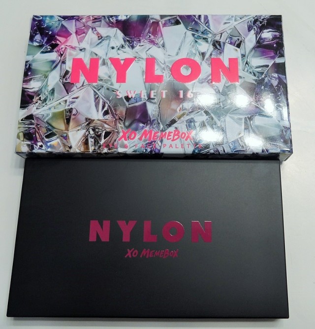 nylon x xo memebox packaging